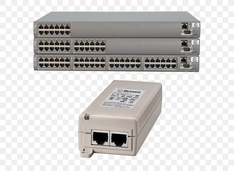 Power Over Ethernet IEEE 802.3at Gigabit Ethernet Network Switch, PNG, 600x600px, Power Over Ethernet, Aruba Networks, Electronic Component, Electronic Device, Electronics Download Free