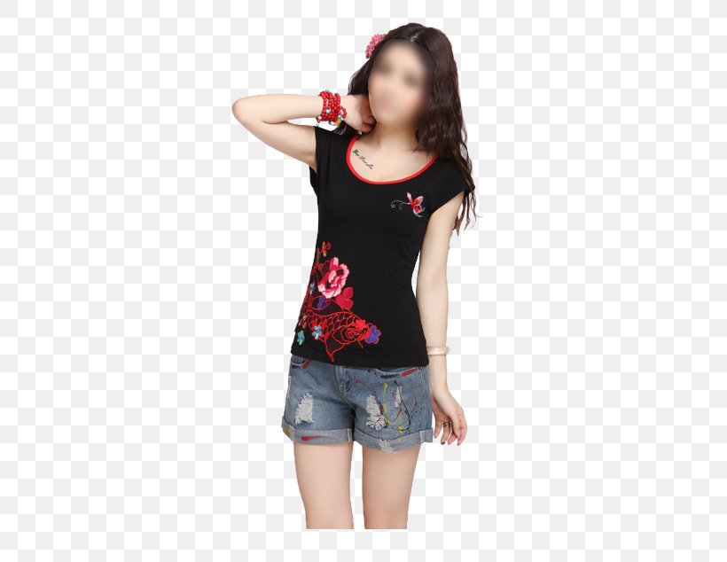 T-shirt, PNG, 430x634px, Watercolor, Cartoon, Flower, Frame, Heart Download Free