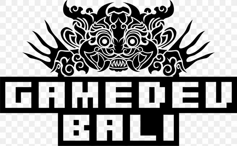 Gamedev Bali Singkep Logo 0, PNG, 1955x1211px, 2017, 2018, Bali, Black, Black And White Download Free