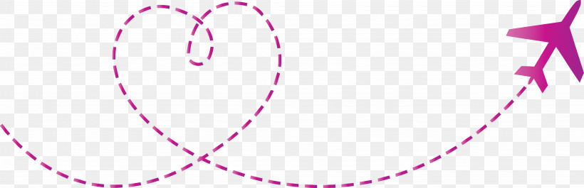 Pink Heart Line Purple Magenta, PNG, 5547x1794px, Pink, Circle, Heart, Line, Love Download Free