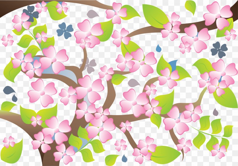 Plum Blossom Leaf Green, PNG, 2917x2042px, Plum Blossom, Ameixeira, Blossom, Branch, Cherry Blossom Download Free