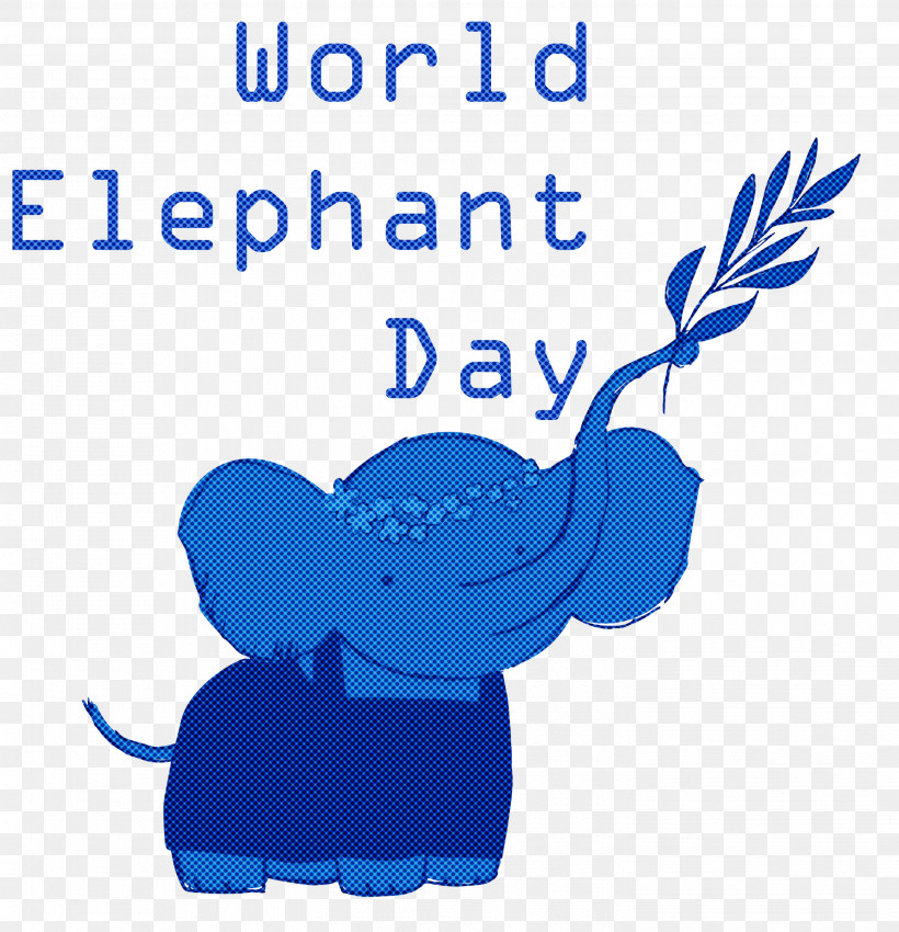 World Elephant Day Elephant Day, PNG, 2892x3000px, World Elephant Day, Behavior, Biology, Cartoon, Human Download Free