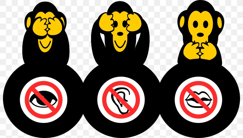 Clip Art Vector Graphics Sticker Image, PNG, 800x468px, Sticker, Emoticon, Monkey, Royaltyfree, Three Wise Monkeys Download Free