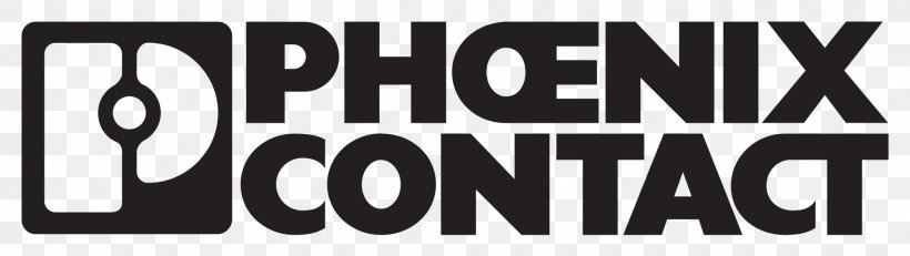 Phoenix Contact Automation Logo Industry Industrial Ethernet, PNG, 2000x565px, Phoenix Contact, Automation, Black And White, Brand, Computer Network Download Free