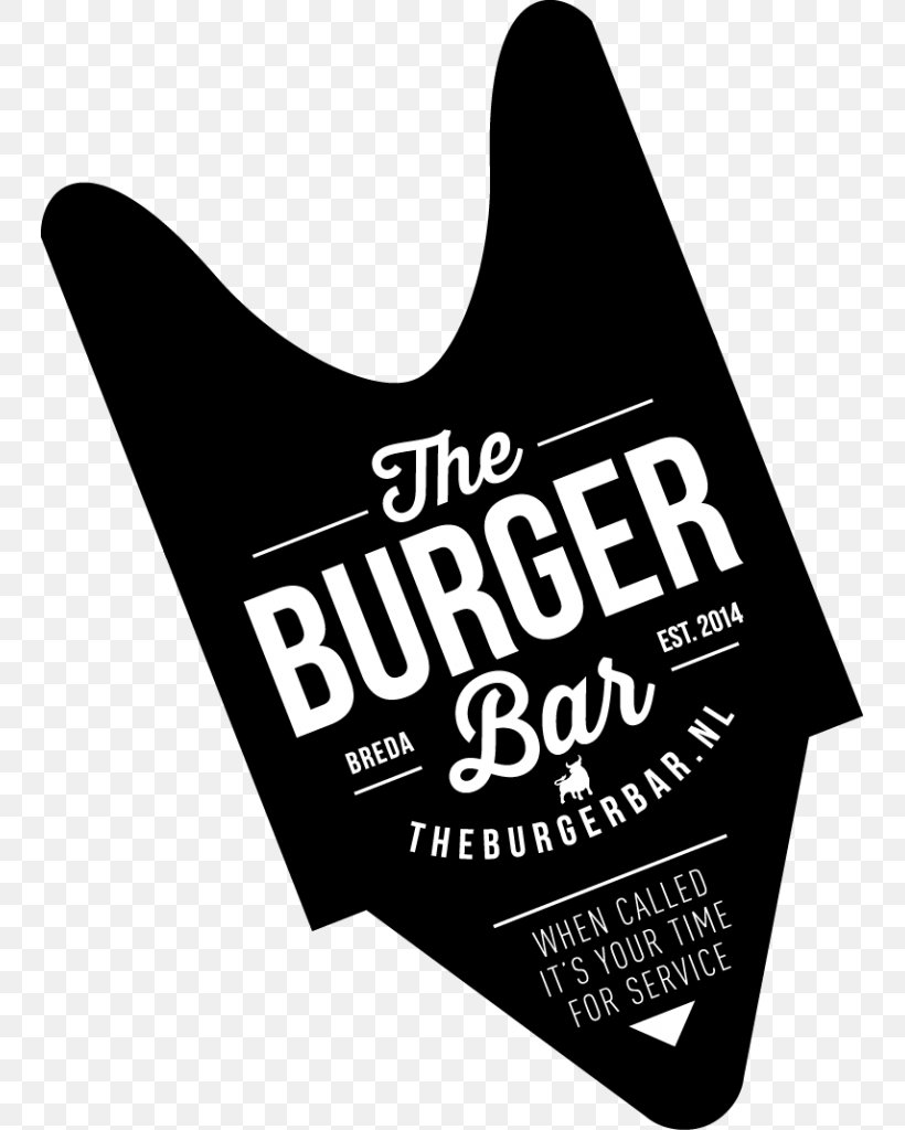 The Burger Bar Breda Text Hamburger, PNG, 745x1024px, Text, Bar, Black And White, Brand, Hamburger Download Free