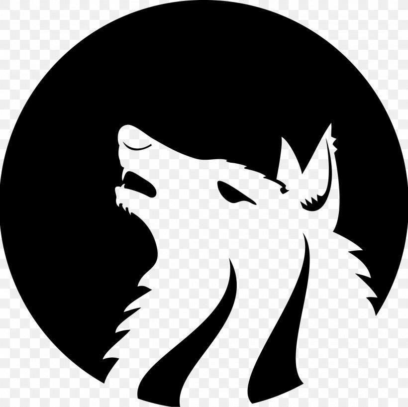 Gray Wolf, PNG, 2183x2179px, Gray Wolf, Art, Artwork, Black, Black And White Download Free