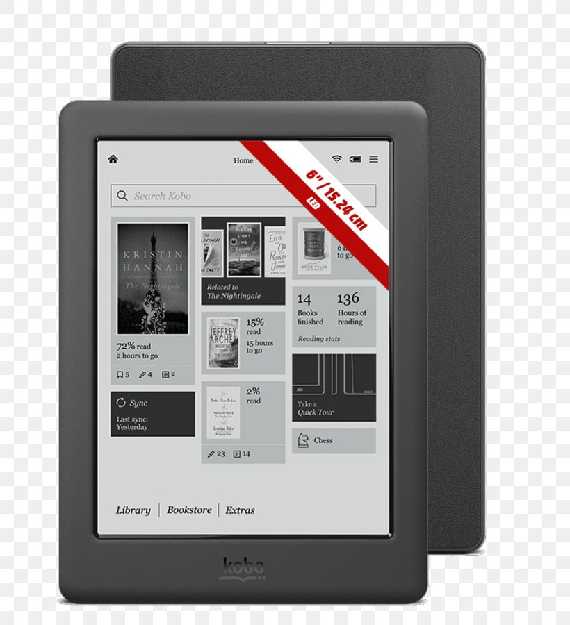 Kobo Touch Kobo Glo Kobo Aura Boox E Ink, PNG, 727x900px, Kobo Touch, Amazon Kindle, Boox, Brand, Comparison Of E Book Readers Download Free