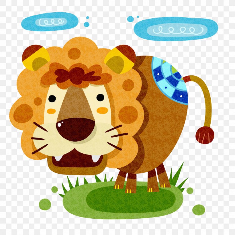 Lion Tiger Clip Art, PNG, 1869x1869px, Lion, Animal, Animation, Big Cat, Big Cats Download Free
