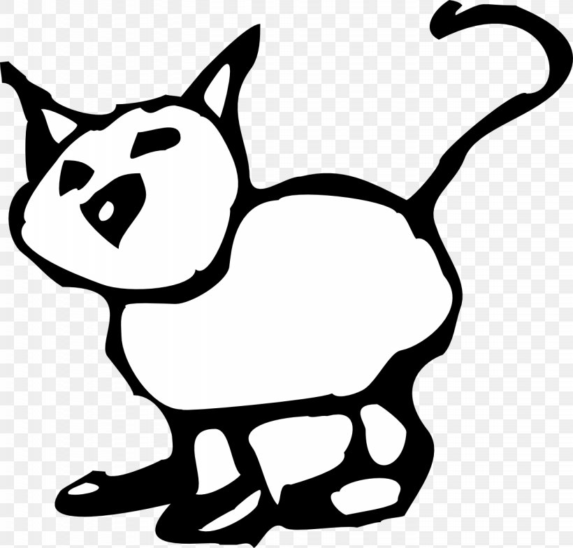 Black Cat Cartoon Black And White Clip Art, PNG, 1331x1274px, Cat, Artwork, Bicolor Cat, Black, Black And White Download Free