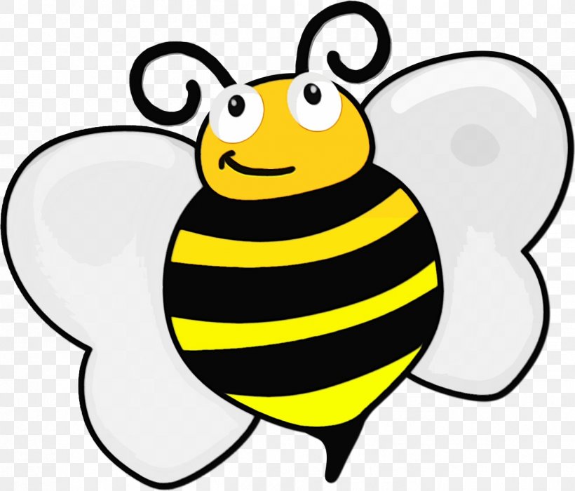 Cartoon Bee, PNG, 1313x1121px, Watercolor, Bee, Beehive, Bumblebee, Cartoon Download Free
