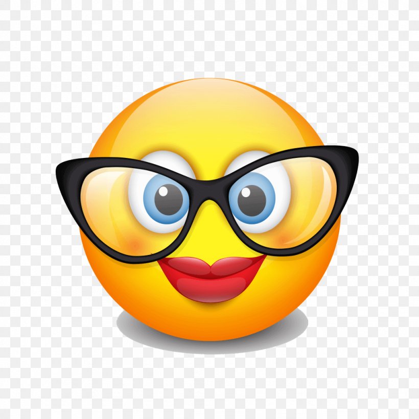 Emoticon Smiley Emoji Glasses, PNG, 1024x1024px, Emoticon, Emoji, Eyewear, Glasses, Happiness Download Free