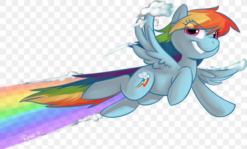 My Little Pony: Friendship Is Magic Rainbow Dash Fan Art, PNG, 2512x1511px, Watercolor, Cartoon, Flower, Frame, Heart Download Free