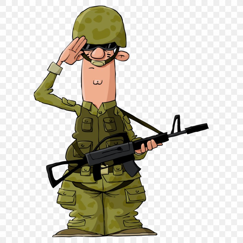 Soldier Cartoon Army Clip Art, PNG, 1000x1000px, Soldier, Army, Army