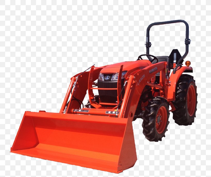 Tractor Kubota Corporation Heavy Machinery Loader Backhoe, PNG, 750x685px, Tractor, Agricultural Machinery, Backhoe, Bucket, Combine Harvester Download Free