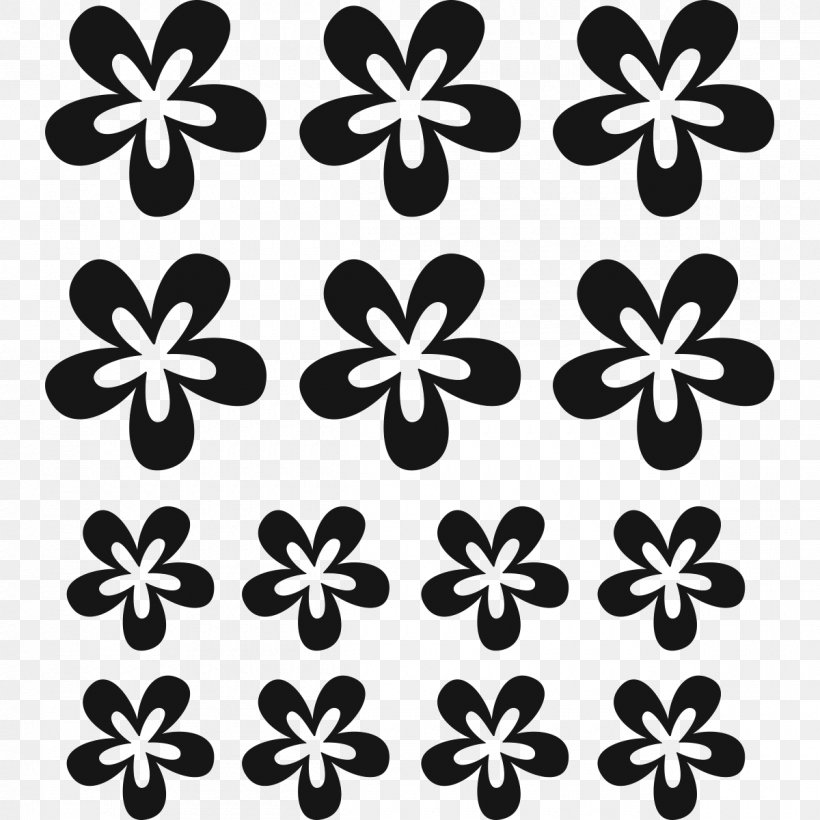 Car Sticker Vinyl Group Flower Paper, PNG, 1200x1200px, Car, Black And White, Bumper, Car Tuning, Flower Download Free
