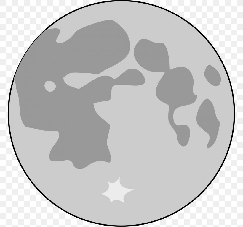 Full Moon Lunar Phase Drawing, PNG, 768x768px, Moon, Black And White, Blue Moon, Drawing, Full Moon Download Free