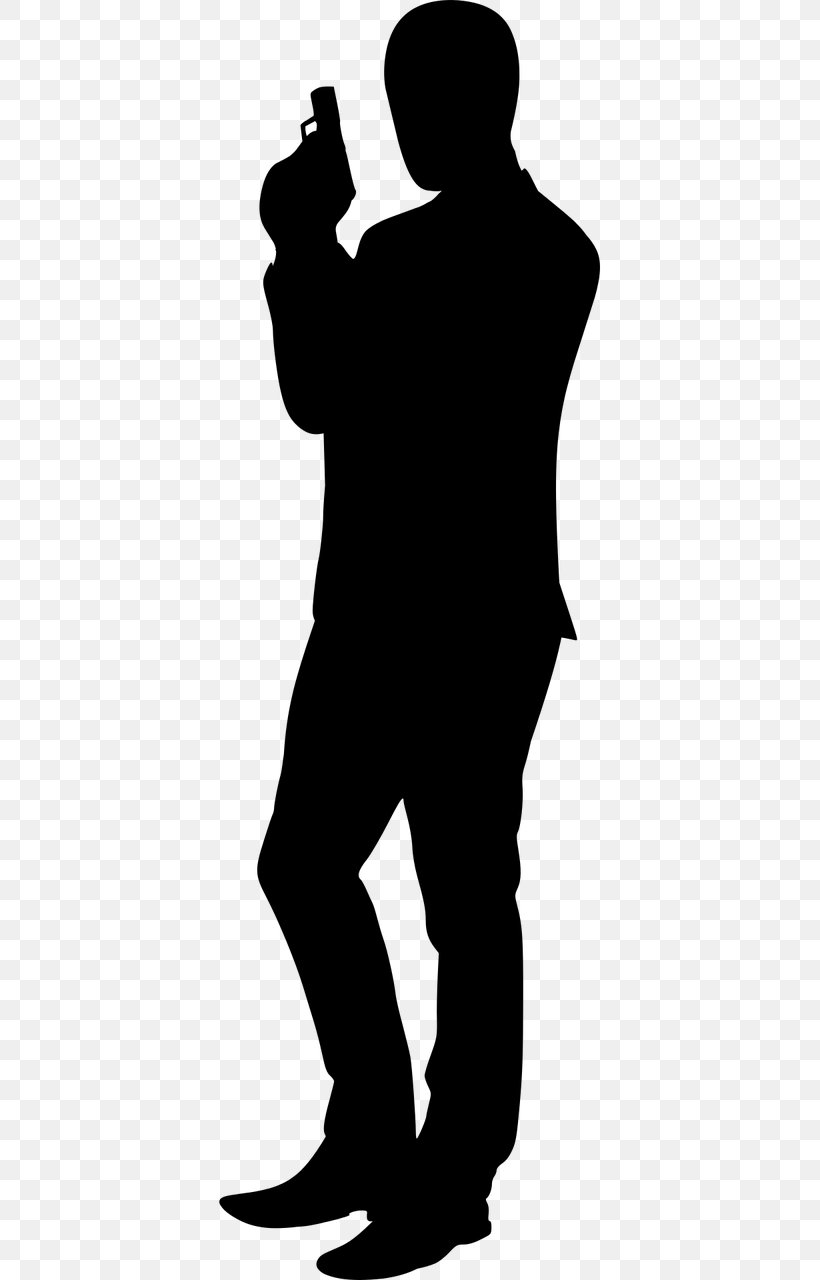 Gangster Vector Graphics Image Silhouette, PNG, 640x1280px, Gangster ...