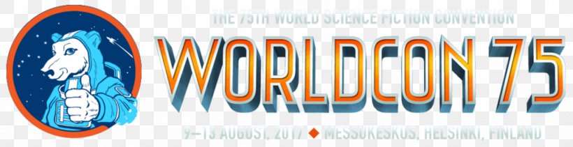 75th World Science Fiction Convention Hard Science Fiction Fantasy, PNG, 1024x264px, Science Fiction, Advertising, Banner, Blue, Brand Download Free
