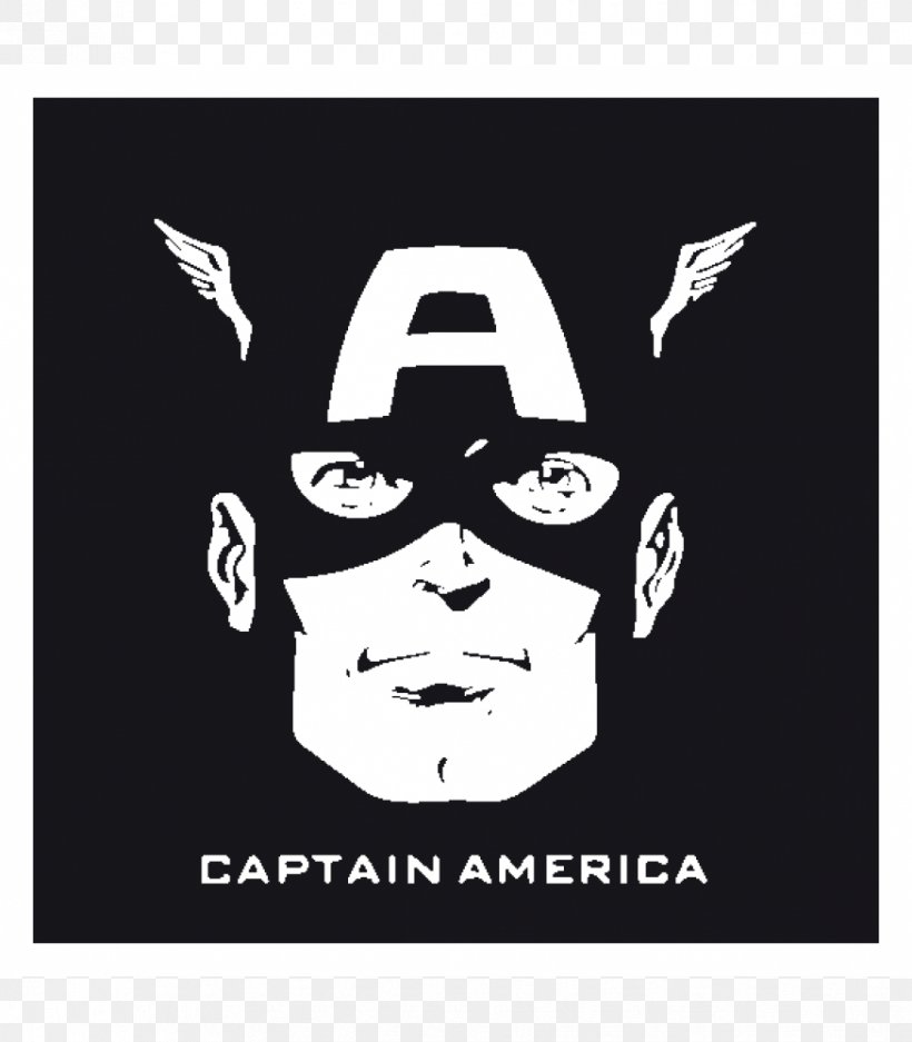 Captain America Spider-Man Silhouette Marvel Cinematic Universe, PNG, 875x1000px, Captain America, Black, Black And White, Brand, Captain America The First Avenger Download Free