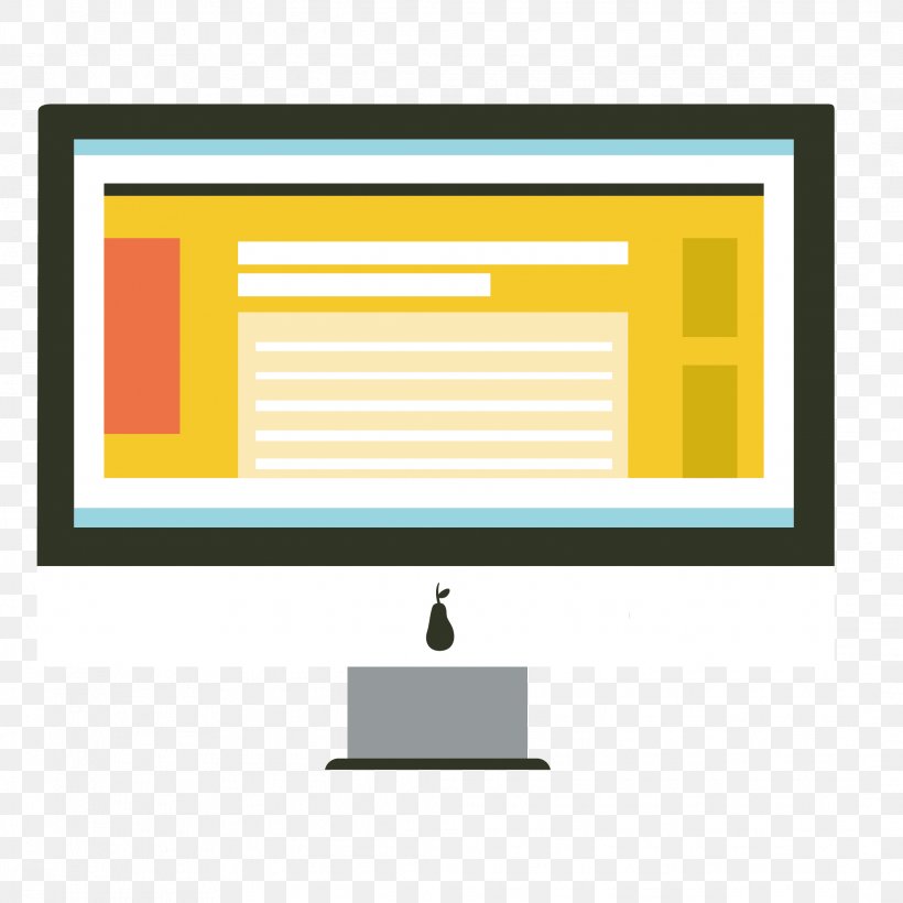 Computer Monitor Animation Computer File, PNG, 2133x2133px, Computer, Advertising, Animation, Area, Brand Download Free