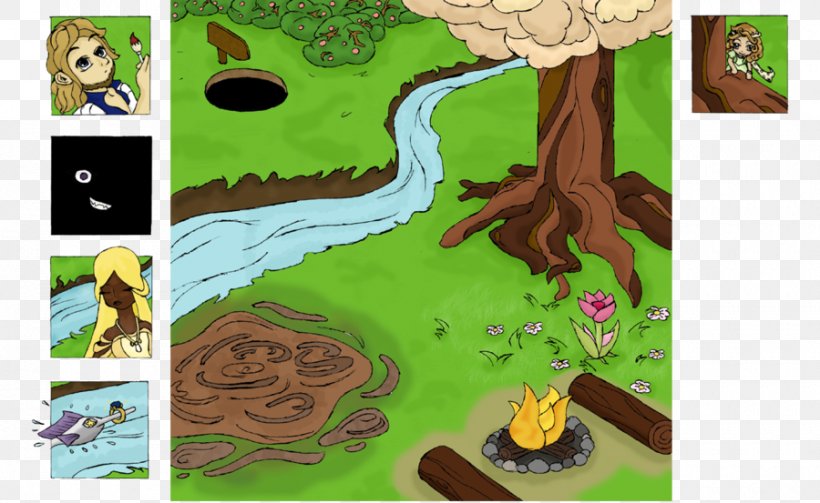 Game Illustration Biome Fauna Cartoon, PNG, 900x553px, Game, Animal, Art, Biome, Cartoon Download Free