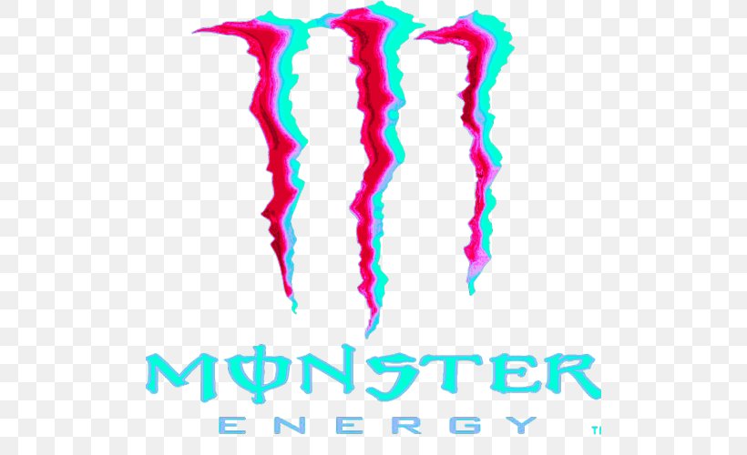 Monster Energy Energy Drink Rockstar Sticker Clip Art, PNG, 500x500px, Monster Energy, Area, Brand, Bumper Sticker, Drink Download Free