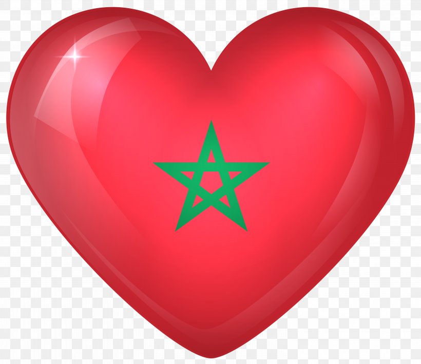 Morocco National Football Team Flag Of Morocco मोरोक्को राष्ट्रीय फुटबॉल संघ Symbol, PNG, 6000x5192px, Watercolor, Cartoon, Flower, Frame, Heart Download Free
