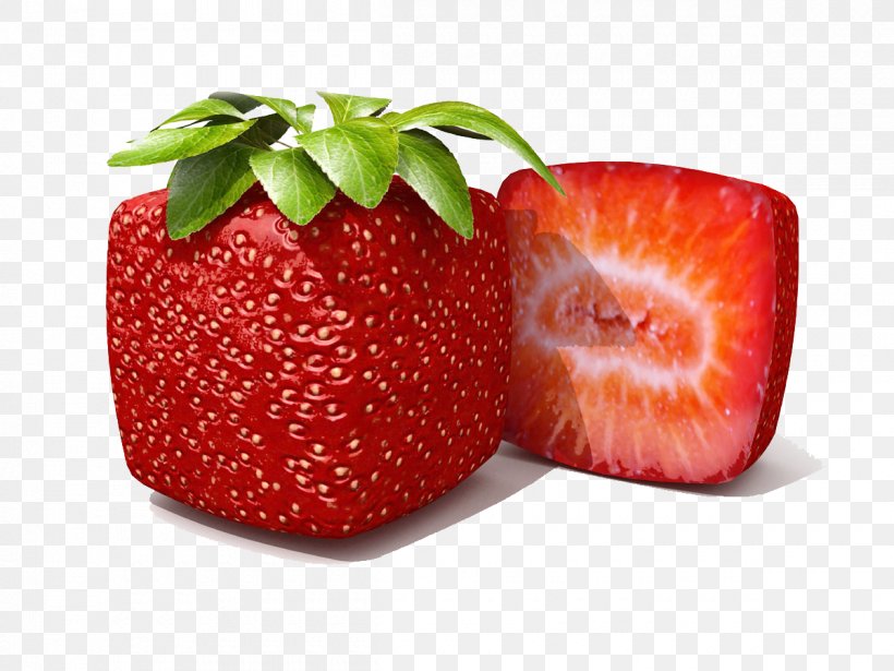 Strawberry Fruit Square Illustration, PNG, 1200x901px, Strawberry, Accessory Fruit, Berry, Diet Food, Food Download Free