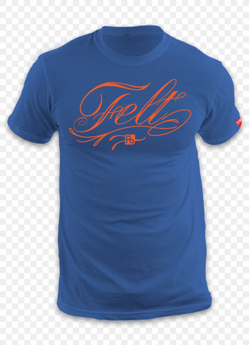 T-shirt Logo Sleeve Font, PNG, 1340x1859px, Tshirt, Active Shirt, Blue, Brand, Cobalt Blue Download Free