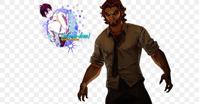 Big Bad Wolf The Wolf Among Us Dog Bigby Wolf Werewolf, PNG, 760x428px, Big Bad Wolf, Bigby Wolf, Canidae, Carnivora, Character Download Free