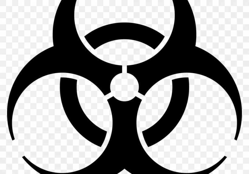 Biological Hazard Hazard Symbol Sign, PNG, 1000x700px, Biological Hazard, Area, Artwork, Biology, Biosafety Download Free