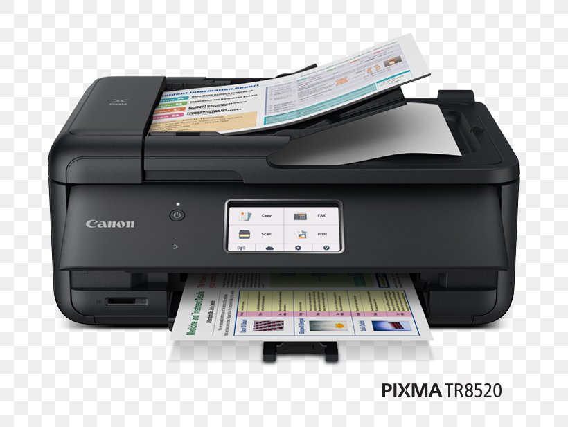 Canon PIXMA TR8550 Multi-function Printer ピクサス, PNG, 779x617px, Canon, Device Driver, Electronic Device, Image Scanner, Inkjet Printing Download Free