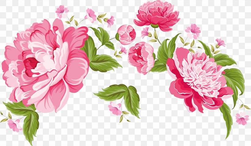 Flower Painting Floral Design Clip Art, PNG, 8918x5197px, Flower, Annual Plant, Art, Blossom, Carnation Download Free