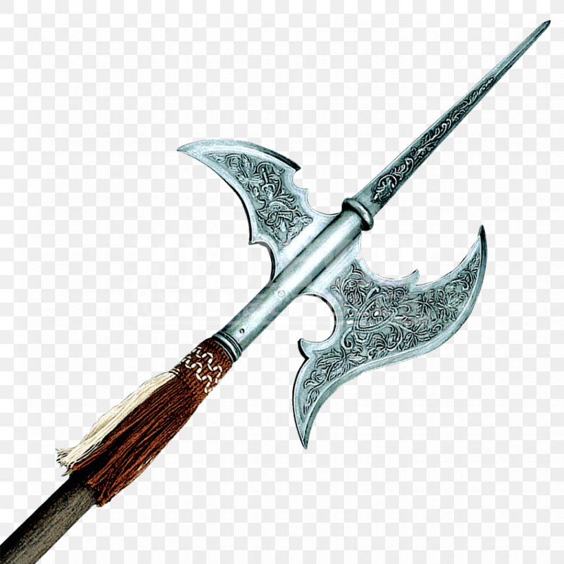 Halberd Middle Ages 16th Century Bardiche Weapon, PNG, 870x870px, 16th Century, Halberd, Axe, Bardiche, Bowie Knife Download Free