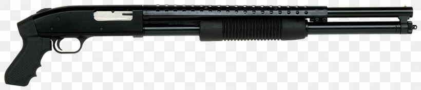 Mossberg 500 Pump Action 20-gauge Shotgun Firearm, PNG, 1800x385px, Watercolor, Cartoon, Flower, Frame, Heart Download Free