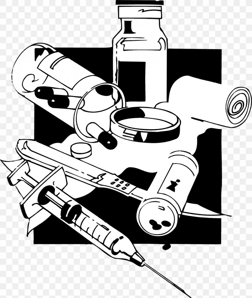 Pharmaceutical Drug Clip Art, PNG, 958x1132px, Drug, Art, Black, Black And White, Cartoon Download Free