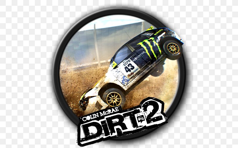 Colin McRae: Dirt 2 Dirt 3 Just Cause 2 Video Games, PNG, 512x512px, Colin Mcrae Dirt 2, Achievement, Automotive Design, Brand, Codemasters Download Free