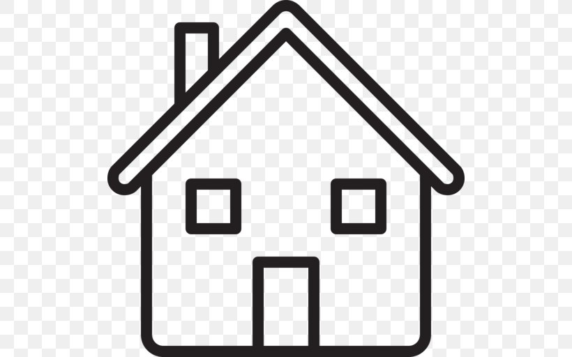 House Home Real Estate Symbol, PNG, 512x512px, House, Apartment, Area, Black And White, Building Download Free