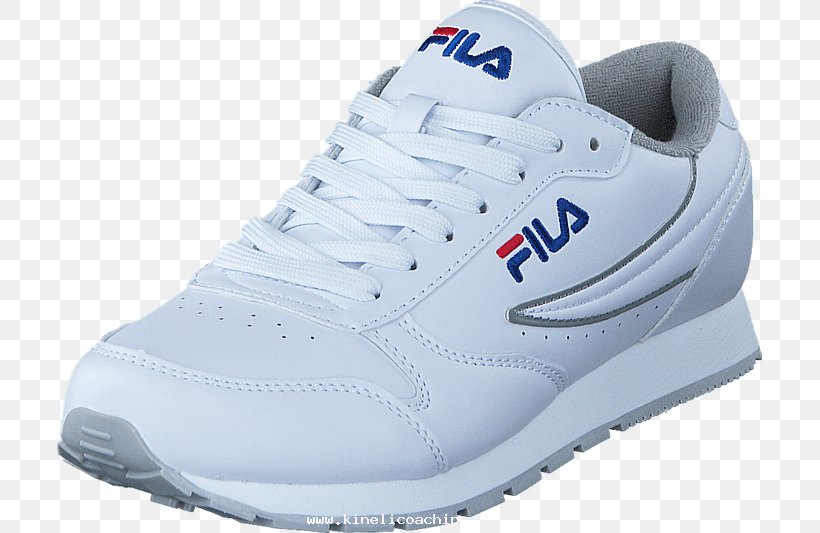 Sneakers Fila Shoe White Synthetic Rubber, PNG, 705x533px, Sneakers, Adidas, Athletic Shoe, Basketball Shoe, Blue Download Free