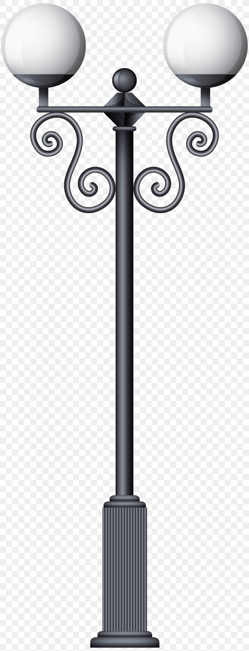 Street Light Clip Art, PNG, 1933x5052px, Light, Black And White, Cartoon, Ceiling Fixture, Drawing Download Free