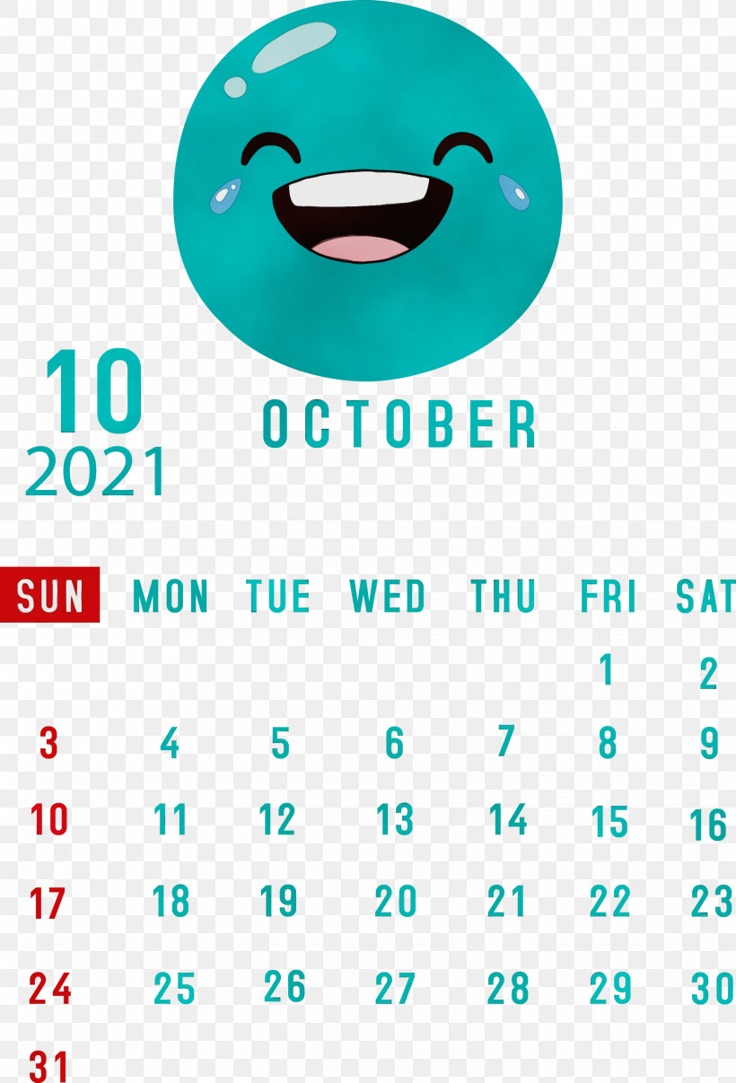 Aqua M Green Font Icon Line, PNG, 2038x3000px, October 2021 Printable Calendar, Aqua M, Geometry, Green, Line Download Free