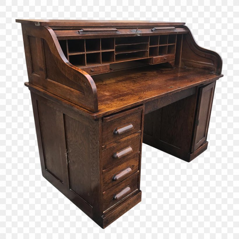 Desk Chiffonier Wood Stain Antique, PNG, 1200x1200px, Desk, Antique, Chiffonier, Furniture, Wood Download Free