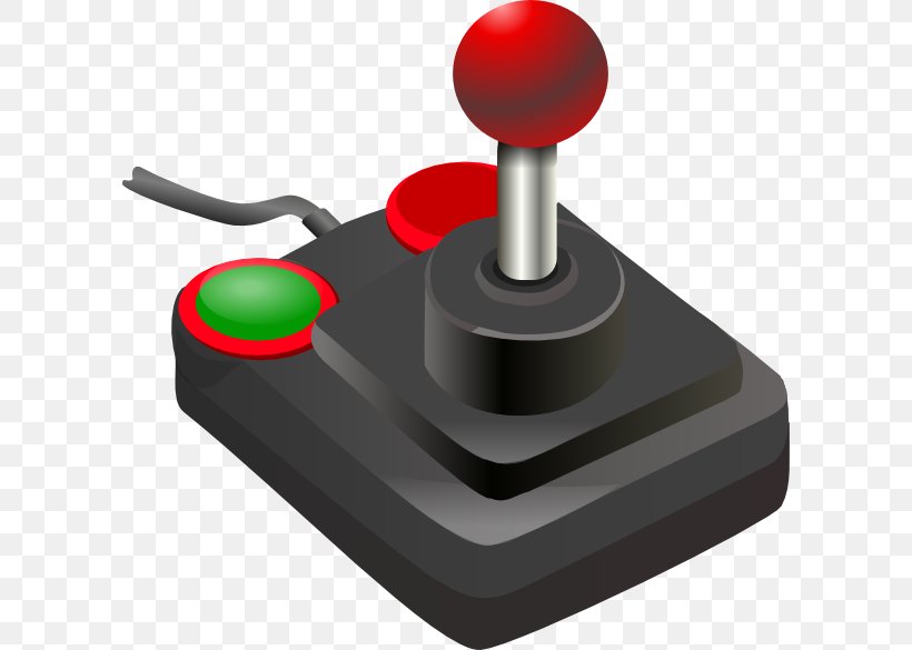 Joystick Game Controllers Clip Art, PNG, 600x585px, Joystick, Computer Component, Controller, Electronic Device, Game Controllers Download Free