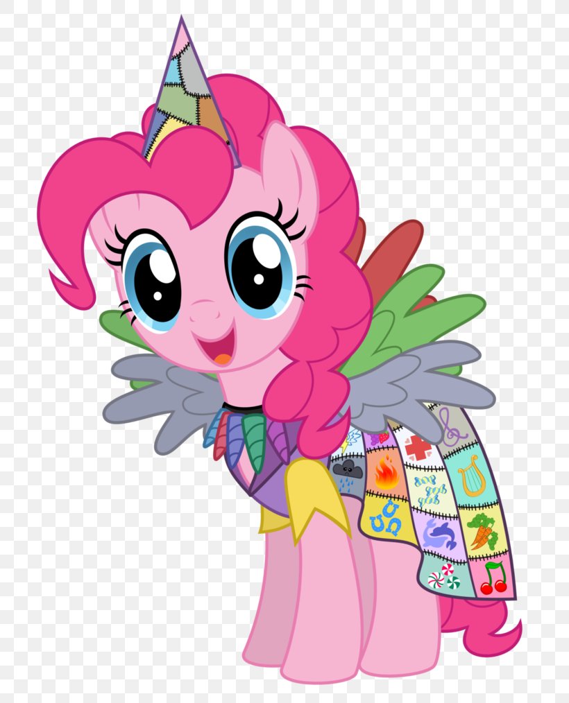 Pinkie Pie Cupcake Muffin Rainbow Dash Apple Bloom, PNG, 788x1014px, Watercolor, Cartoon, Flower, Frame, Heart Download Free