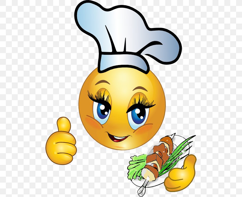 Smiley Emoticon Chef Emoji Clip Art, PNG, 512x669px, Watercolor, Cartoon, Flower, Frame, Heart Download Free