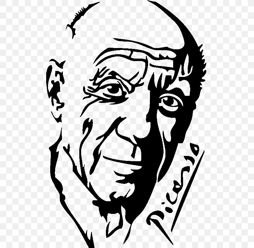 Wall Decal Picasso: 16 Art Stickers Drawing Clip Art, PNG, 800x800px, Wall Decal, Area, Art, Artwork, Bedroom Download Free