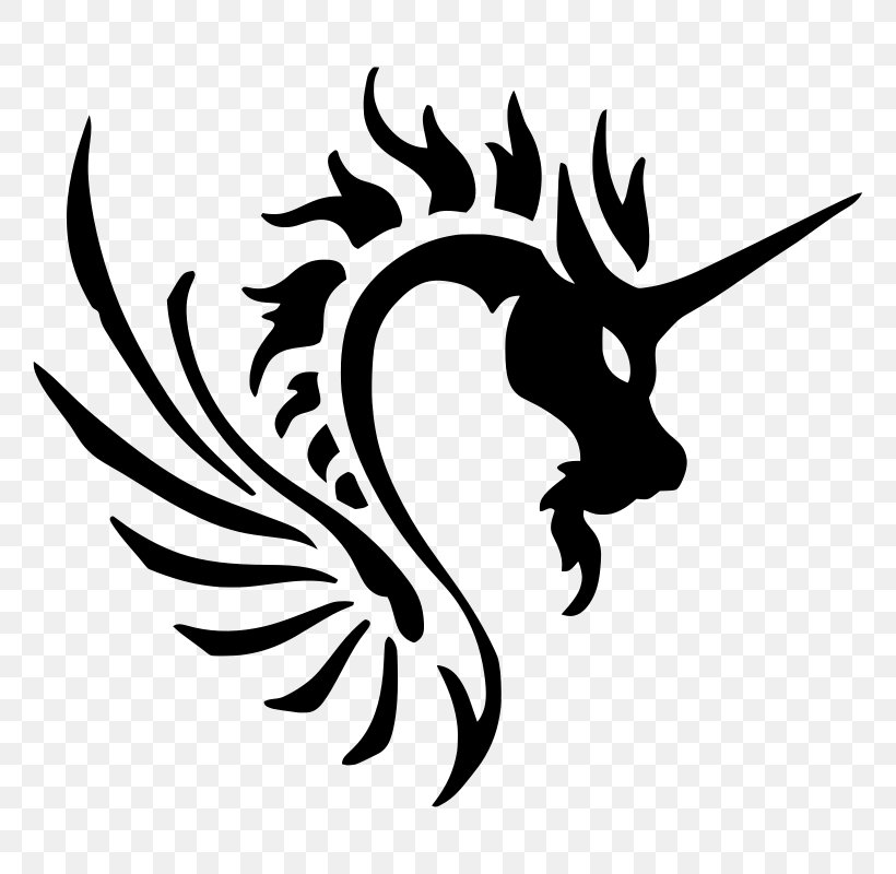 Chinese Dragon Logo Clip Art, PNG, 800x800px, Dragon, Antler, Beak, Bird, Black And White Download Free
