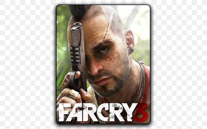 Far Cry 3: Blood Dragon Far Cry 4 Far Cry 5, PNG, 512x512px, Far Cry 3 Blood Dragon, Actionadventure Game, Beard, Facial Hair, Far Cry Download Free
