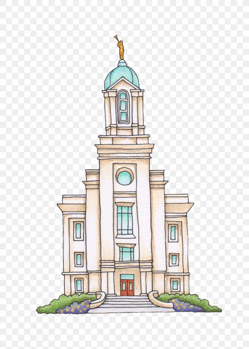 Ogden Utah Temple Cedar City Utah Temple Drawing Clip Art, PNG, 1143x1600px, Ogden Utah Temple, Architecture, Bell Tower, Building, Cedar City Download Free