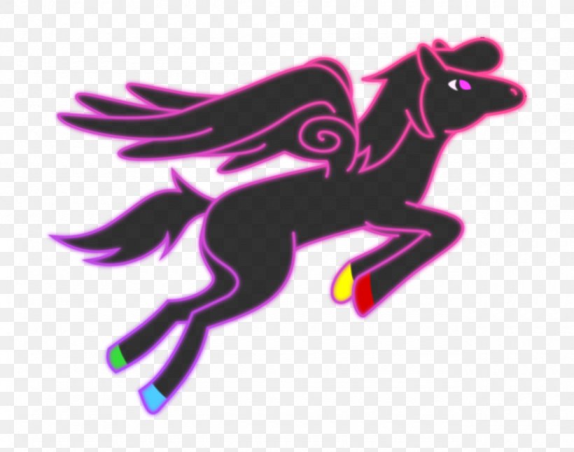 Neon Pegasus DeviantArt, PNG, 1280x1009px, Neon Pegasus, Animation, Art, Deviantart, Fictional Character Download Free